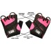 Women's Weight Lifting Gloves Best Ladies Pink Gym Gloves-Tight Fit - Non-Slip Grip Great Gloves GG-041